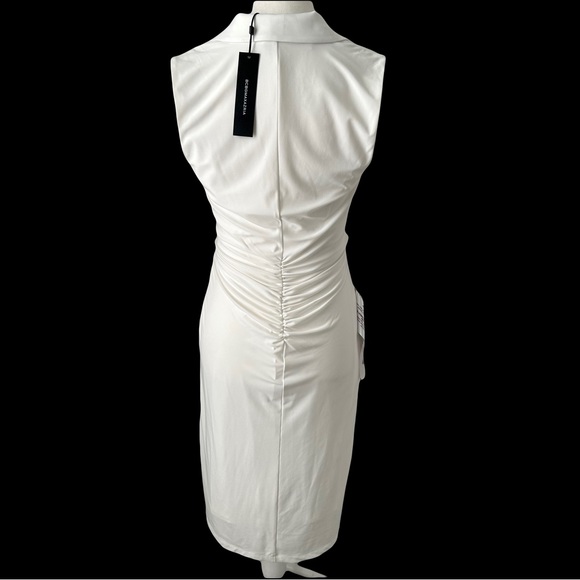 BCBGMAXAZRIA Twist Front Dress - Picture 2 of 8